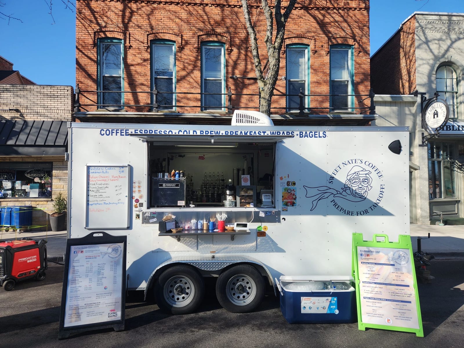 Sweet Nate's Coffee at an event