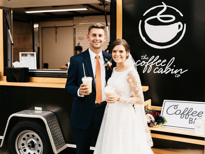 The Coffee Cabin Co. at an event