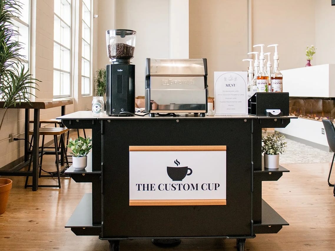 The Custom Cup at an event