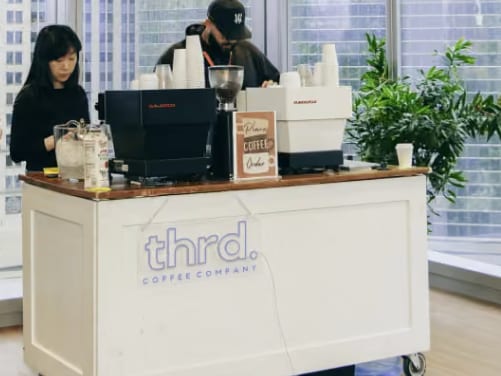 Thrd Coffee at an event