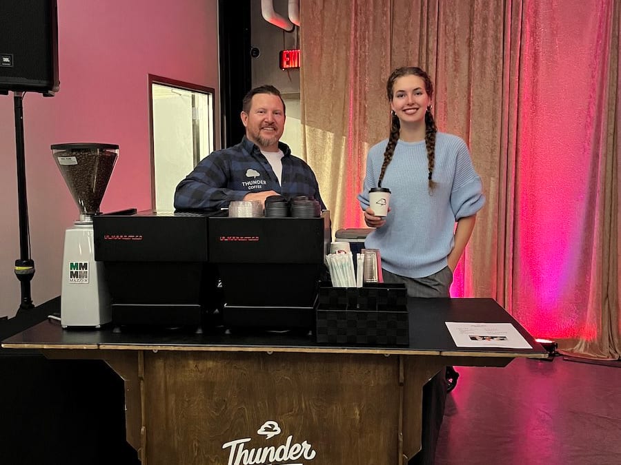 Thunder Coffee at an event