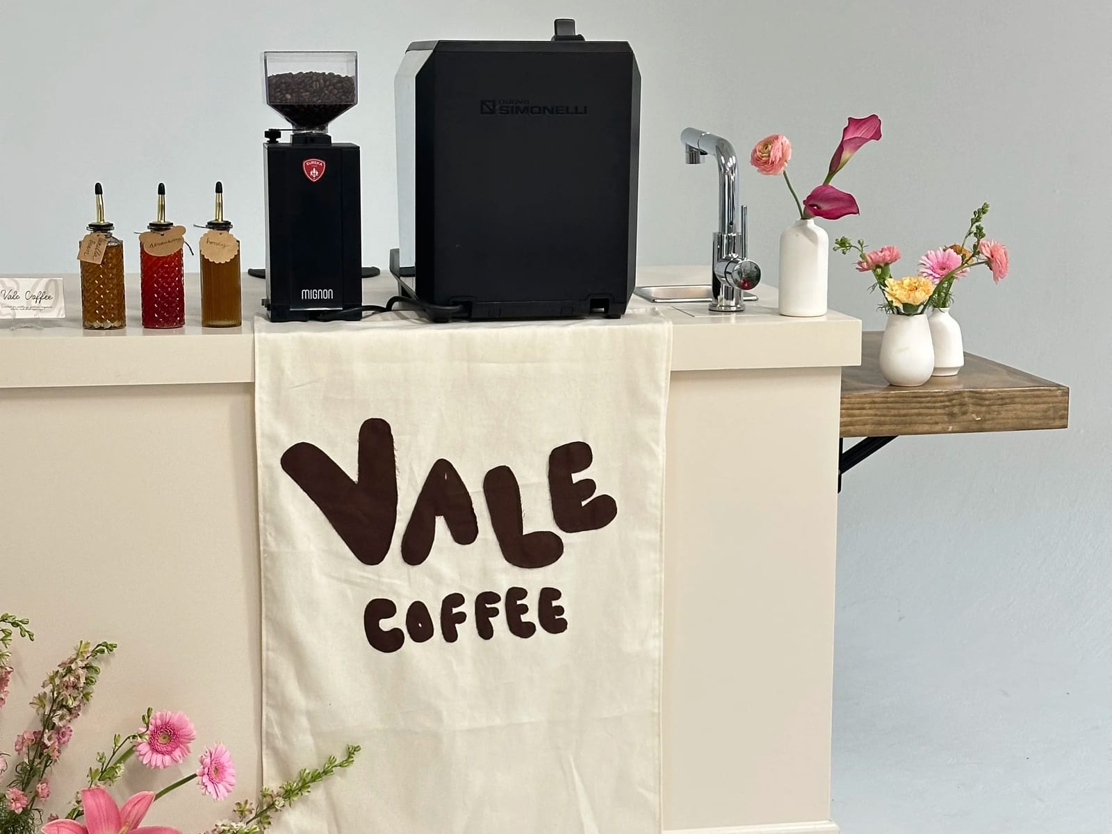 Vale Coffee at an event