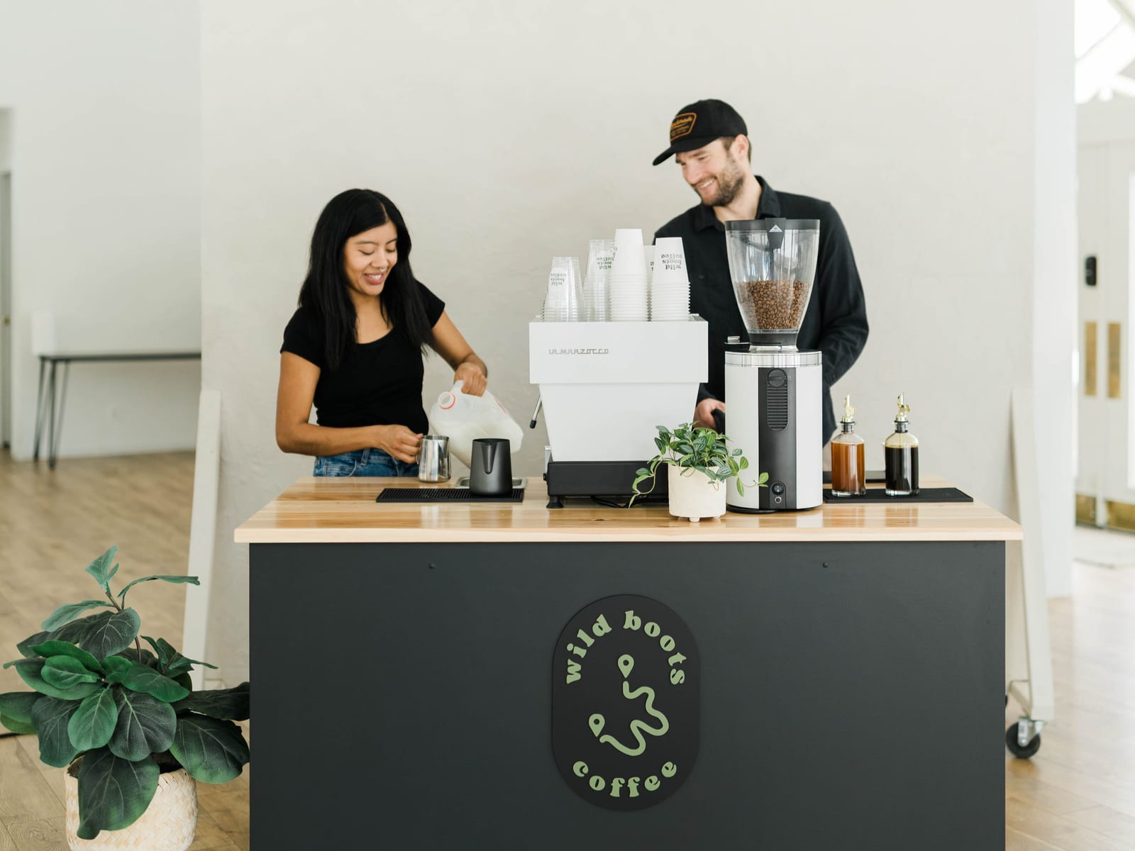 Wild Boots Coffee at an event