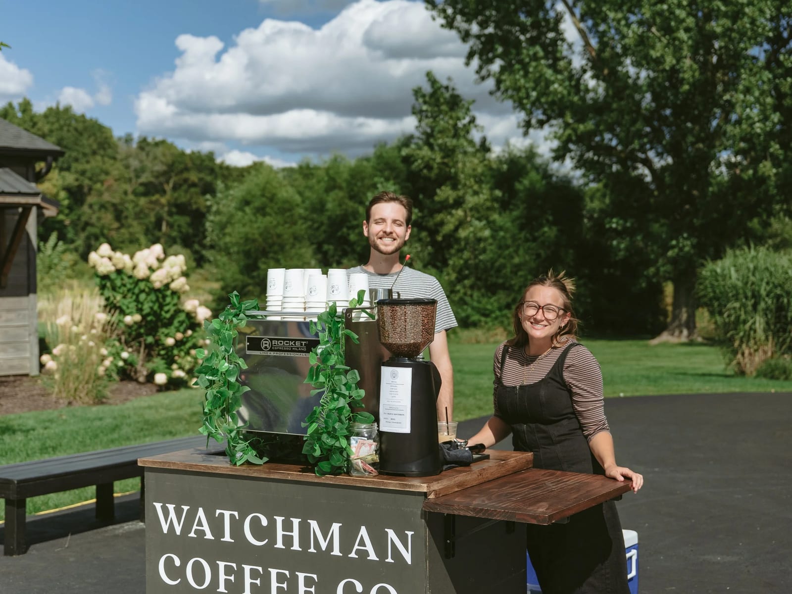 Watchman Coffee at an event