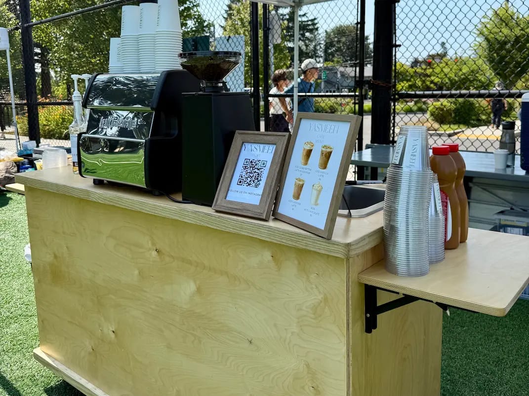 Yasmeen Cafe at an event