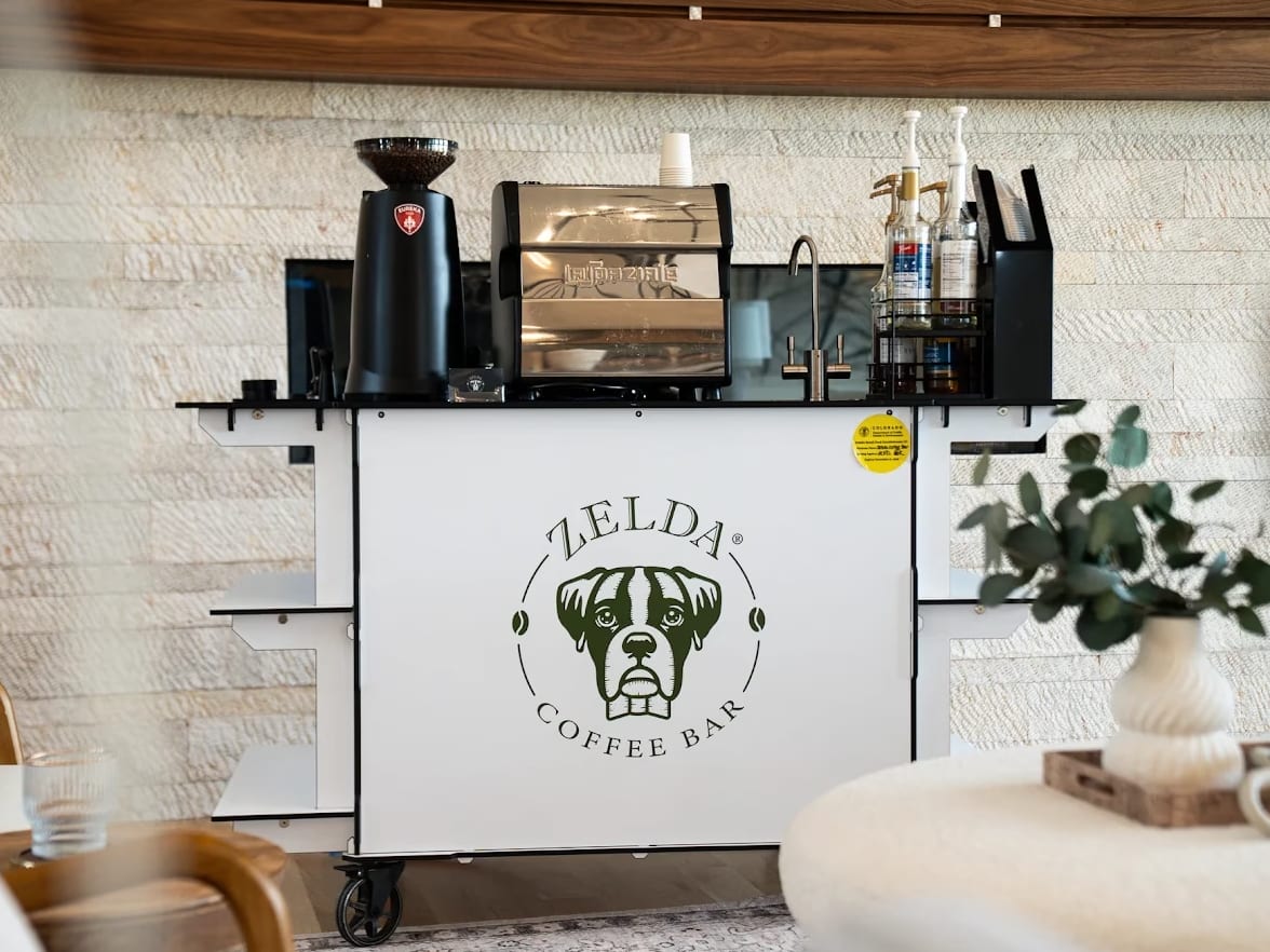 Zelda Coffee at an event